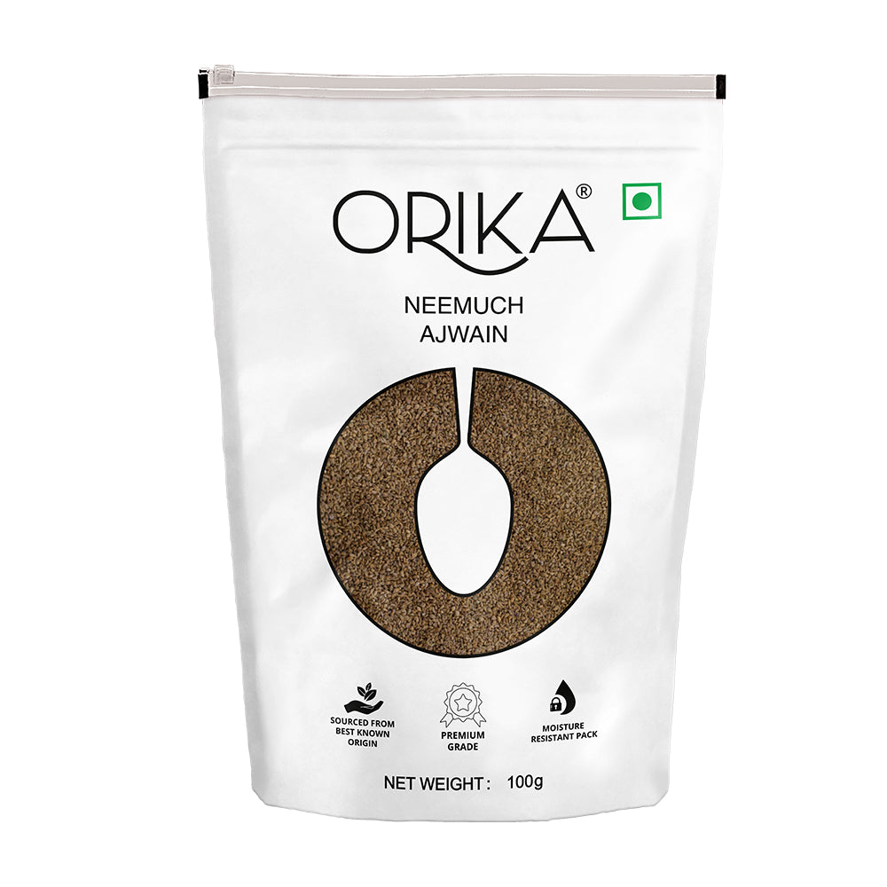 Orika Neemuch Ajwain, 100gm - Orika Spices India