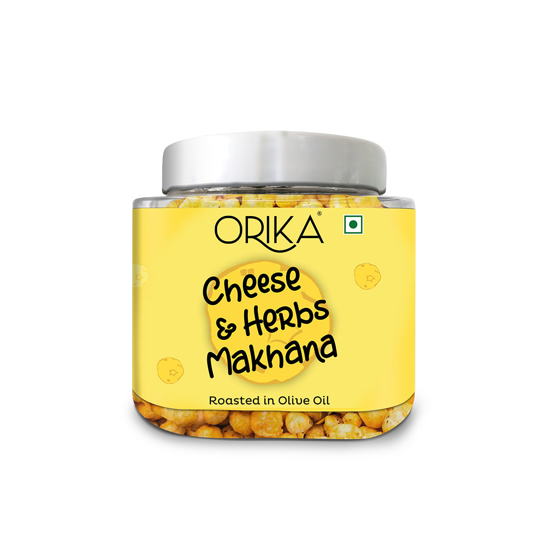 Orika Cheese & Herbs Makhana, 40g