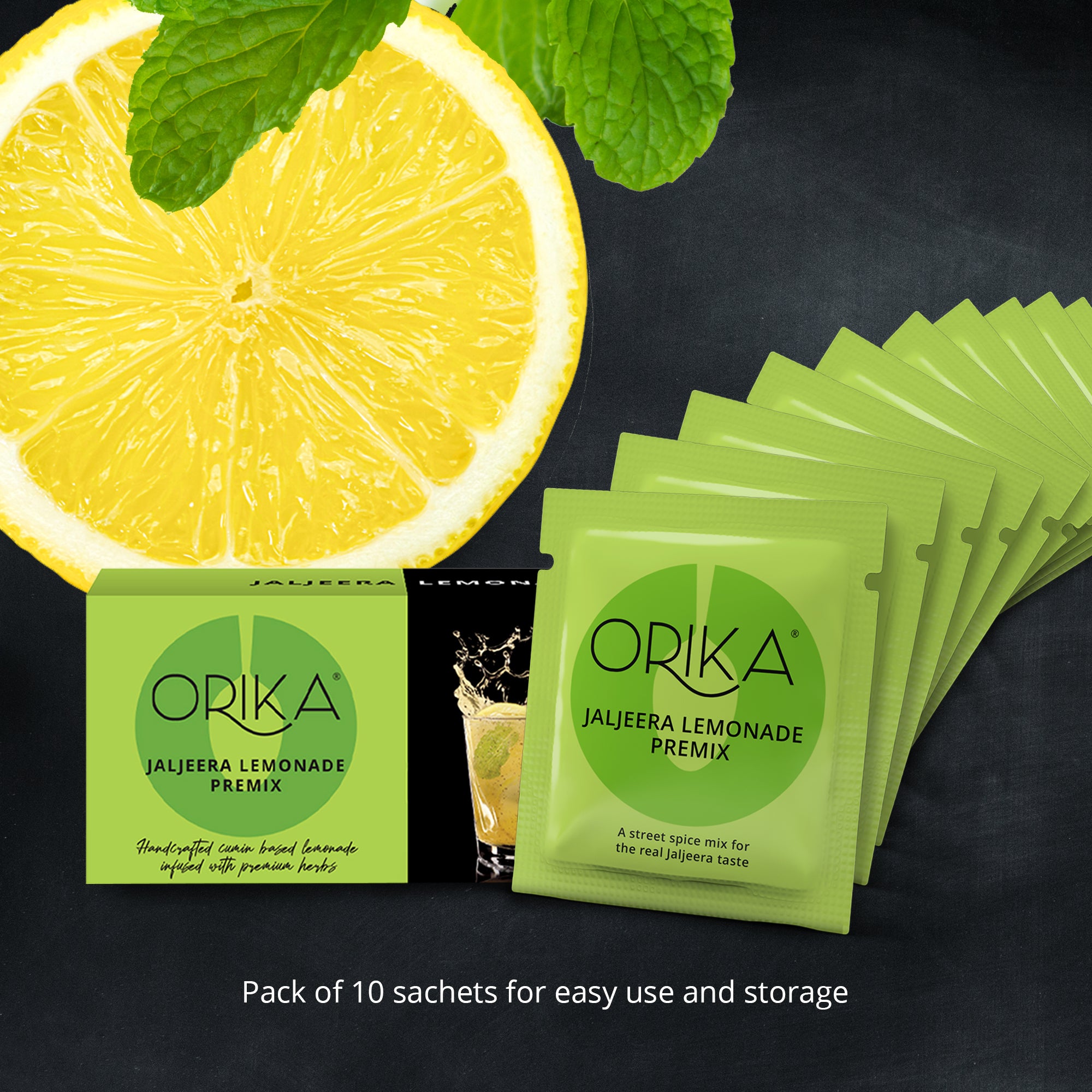 Herbilicious Lemonade Combo 4 ( Jaljeera Lemonade (Pack of 2) + Portuguese Lemonade (Pack of 1)) - Orika Spices India