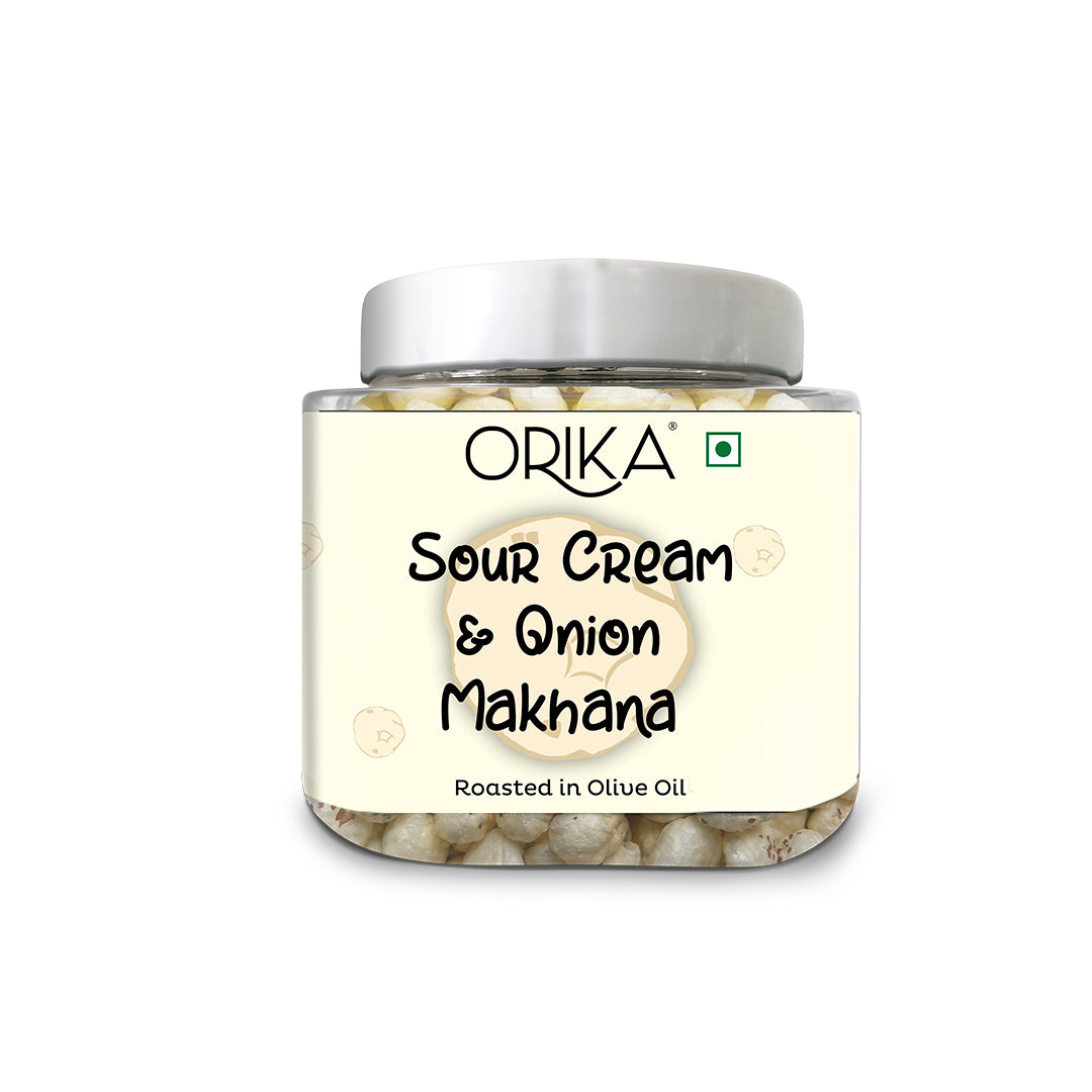 Orika Sour Cream & Onion Makhana, 40g - Orika Spices India