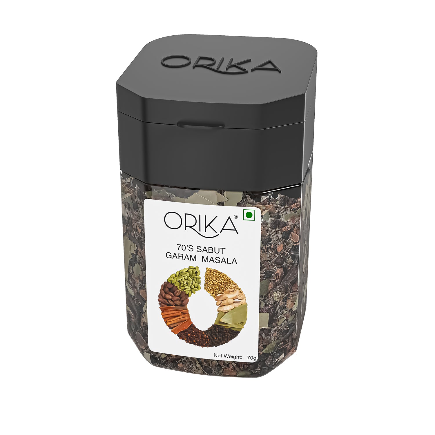 Orika's 70's Sabut Garam Masala, 70g - Orika Spices India