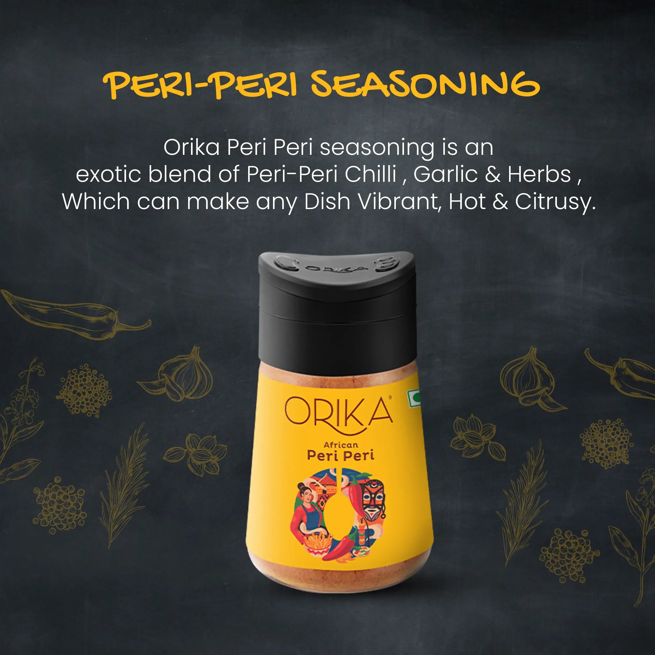 Orika Afro-Italian Spice Drizzle, 150g - Orika Spices India