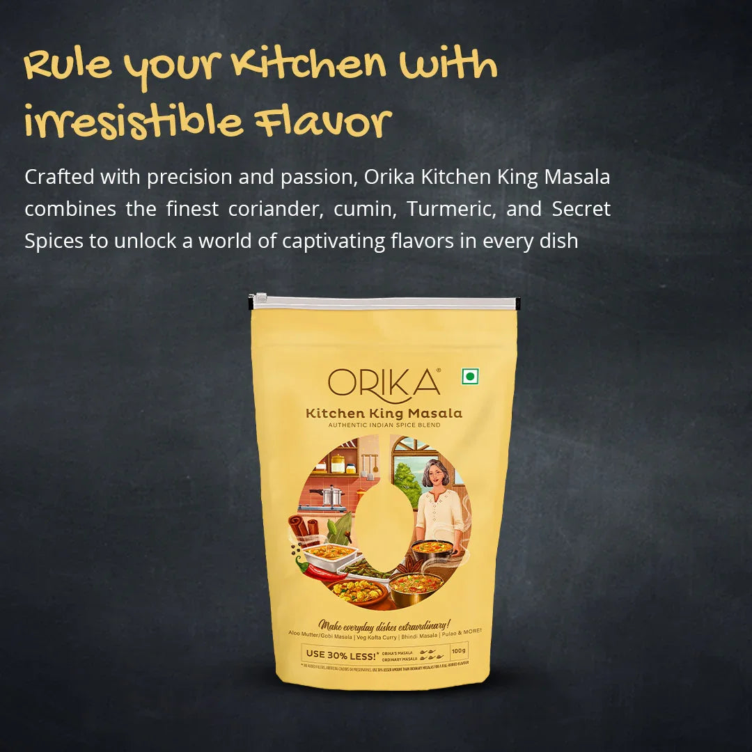 Orika Authentic Indian Recipe Combo (Pack of 4, 100 gm each) - Orika Spices India