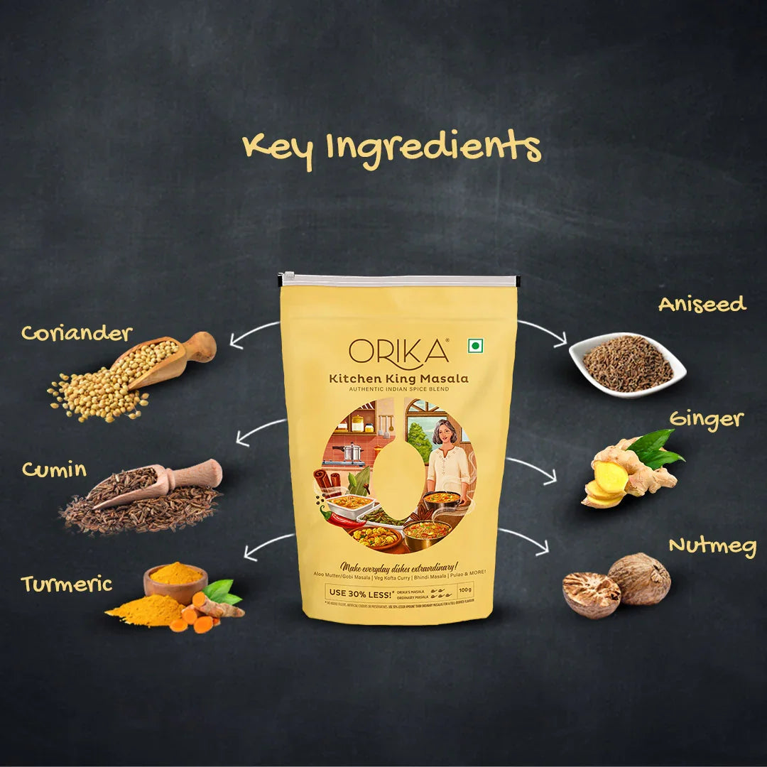 Orika Authentic Indian Recipe Combo (Pack of 4, 100 gm each) - Orika Spices India