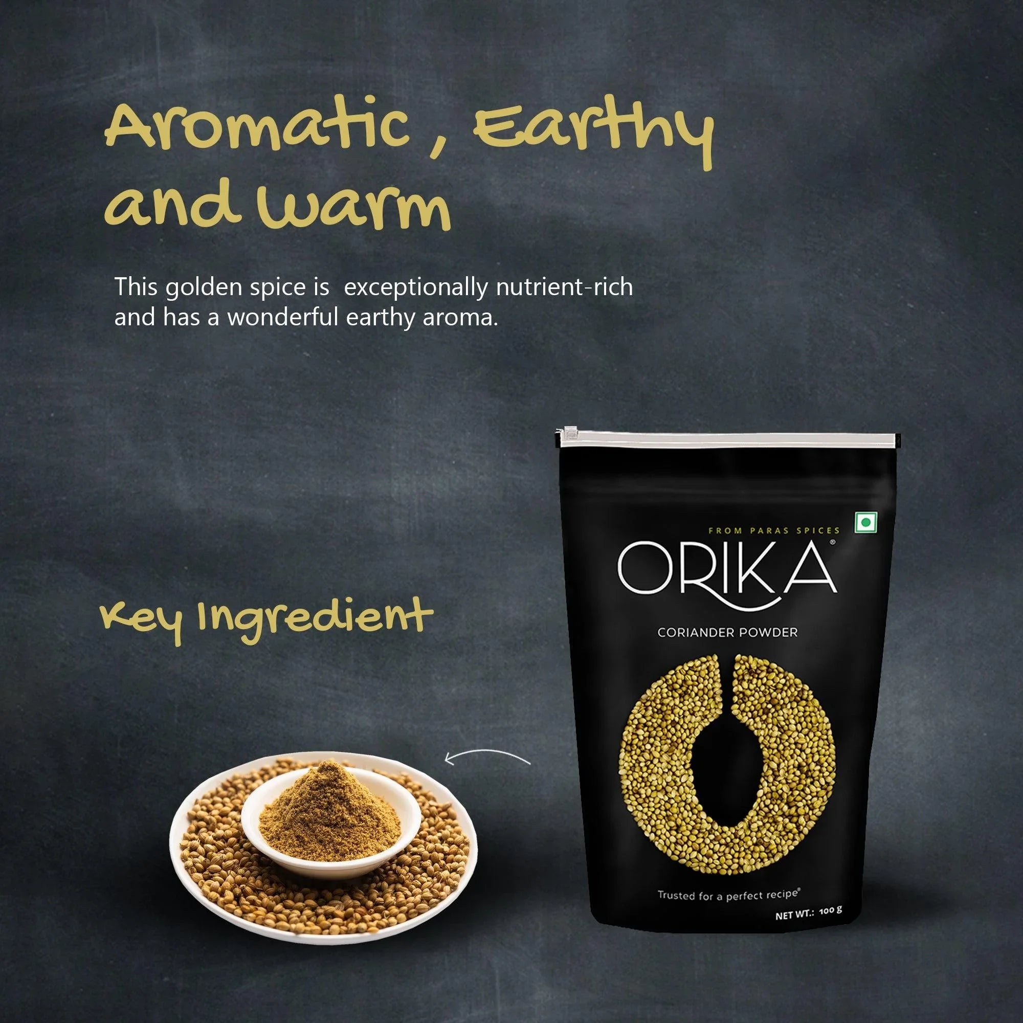 Orika Basic Spice Combo (Pack of 6, 100gm each) - Orika Spices India
