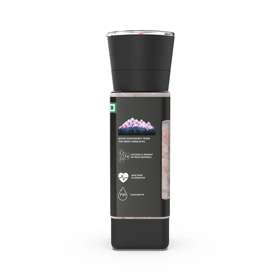 Orika Himalayan Pink Salt Grinder, 100gm - Orika Spices India