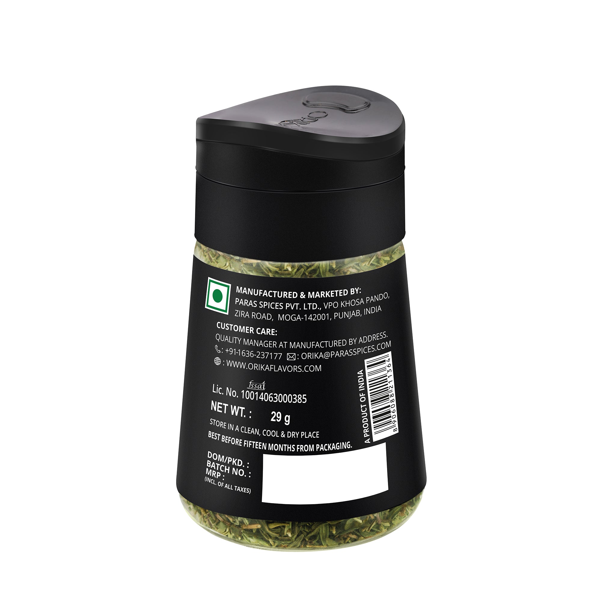 Gourmet Herbs Sprinkler Combo 3 - Orika Spices India