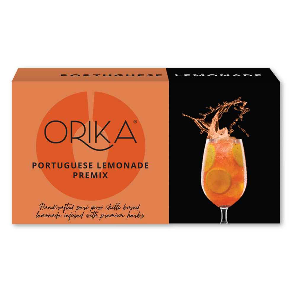 FLAVOURED LEMONADE COMBO OF 6 (Pack of 6 Boxes - 2 Portuguese, 2 Jaljeera and 2 Masala), 190g/pack - Orika Spices India