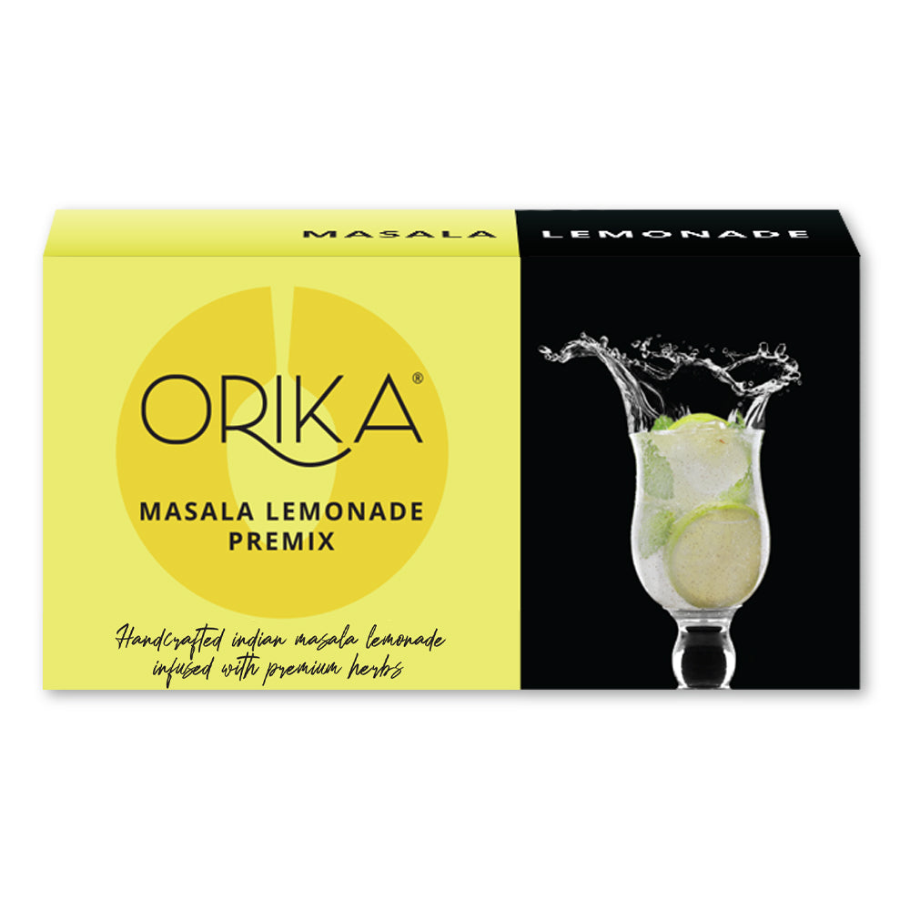 Herbilicious Lemonade Combo 3 (Portuguese Lemonade + Masala Lemonade (Pack of 2) - Orika Spices India