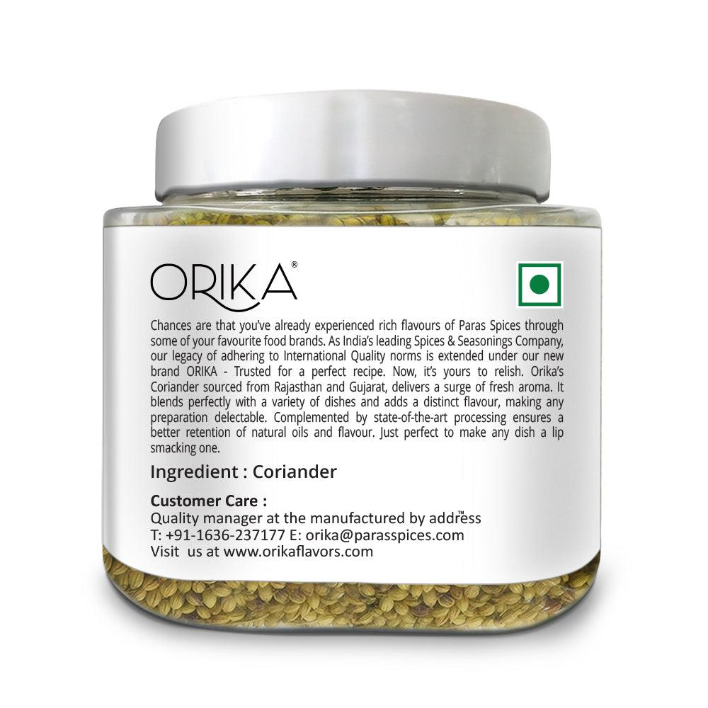 Coriander Whole, 150gm - Orika Spices India