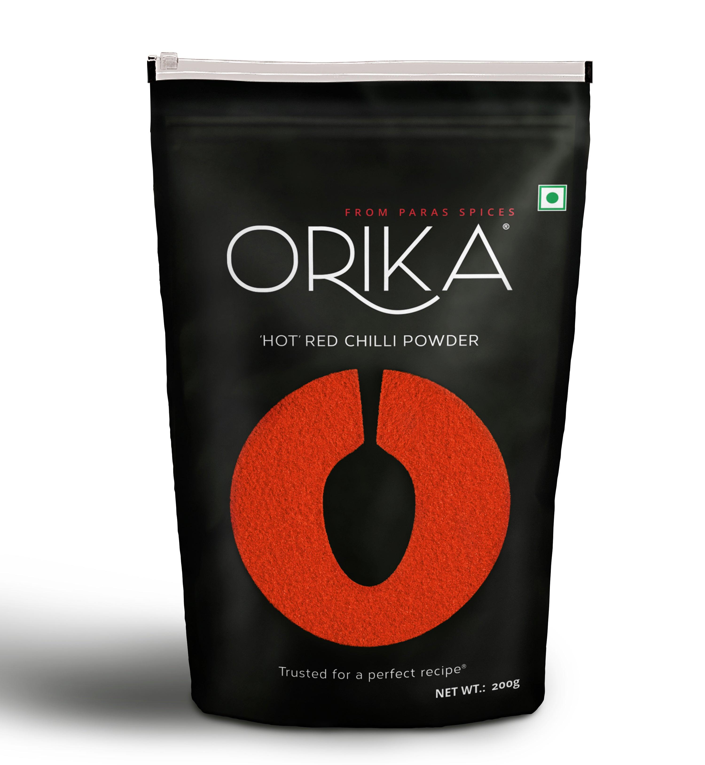 Hot Red Chilli Powder (100 gm, 200gm, 500gm) - Orika Spices India