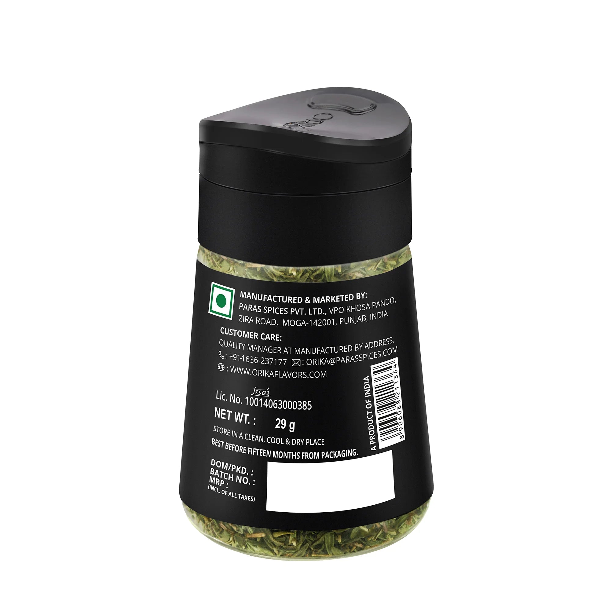 Orika Gourmet Cooking combo of Egyptian Basil, Turkish Oregano and Himalayan Parsley - Orika Spices India