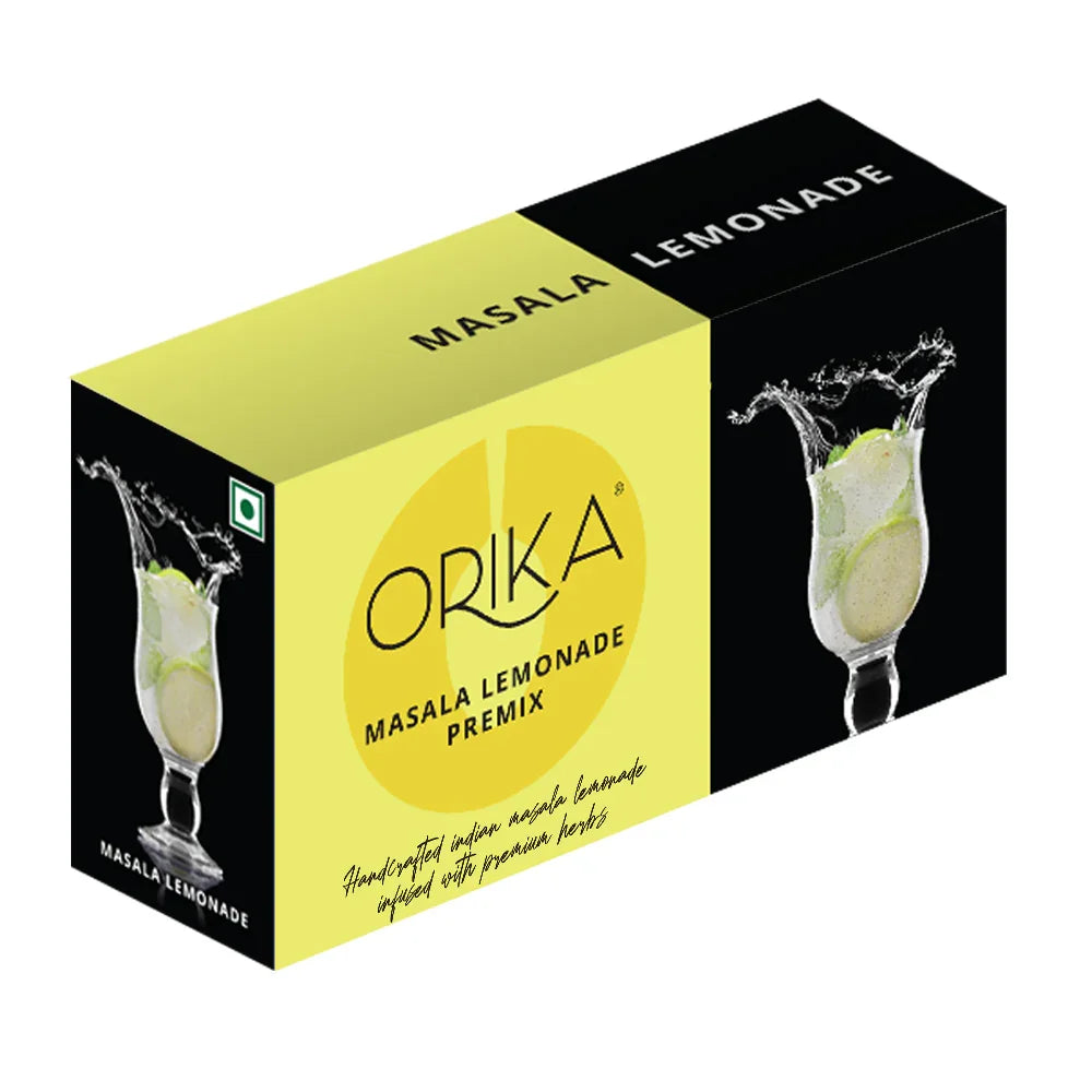 Orika Herbilicious Lemonade Combo (Portuguese & Masala), Pack of 2 - Orika Spices India