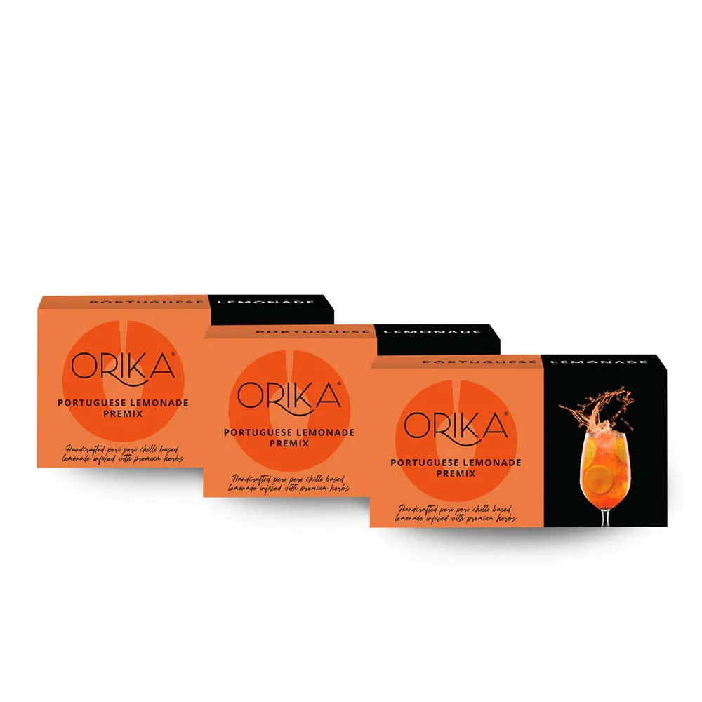 PORTUGUESE LEMONADE COMBO OF 3 (Pack of 3 Boxes, 10 sachets/box) - Orika Spices India